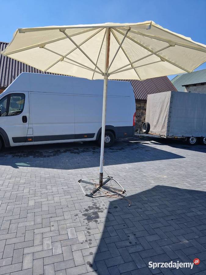 PARASOL OGRODOWY Okrągły 35x 35m SOLIDNY