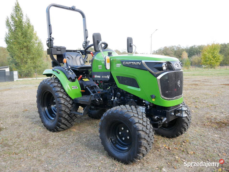 Traktor Ciągnik Captain 263 Silnik 3 cyliundry Końskie