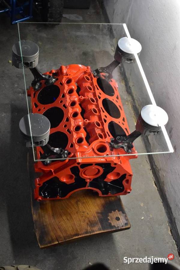 Stolik kawowy ława z silnika v6 silnik ford Lublin sprzedam
