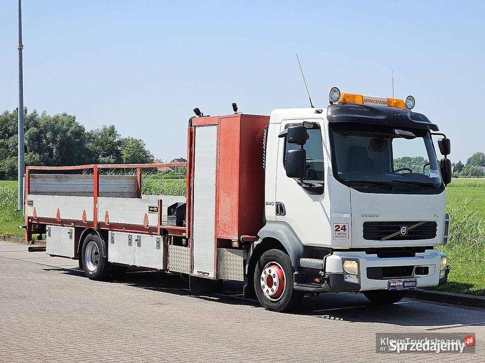 Volvo FL 24012 MANUAL HIAB 033T skrzyniowy 4x2
