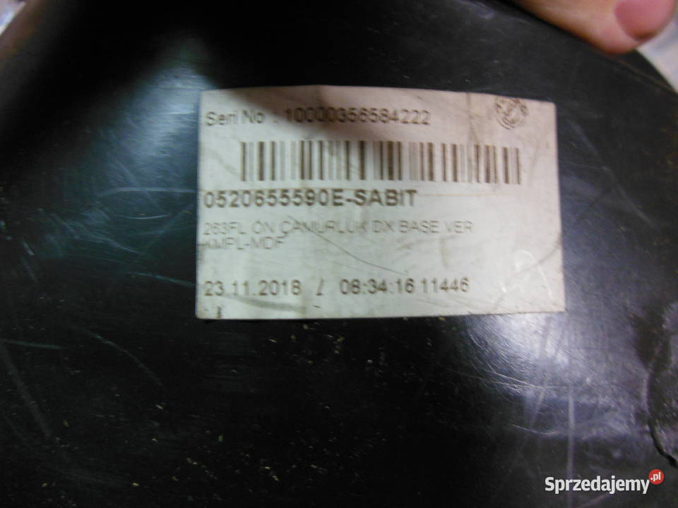 NADKOLE PRZEDNIE PRAWE LEWE FIAT DOBLO 15r Kozy