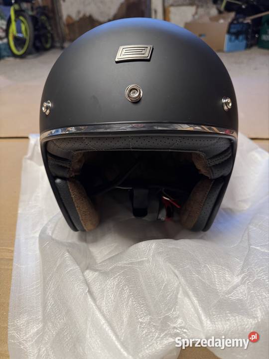 Mały kask motocyklowy otwarty M Sułkowice