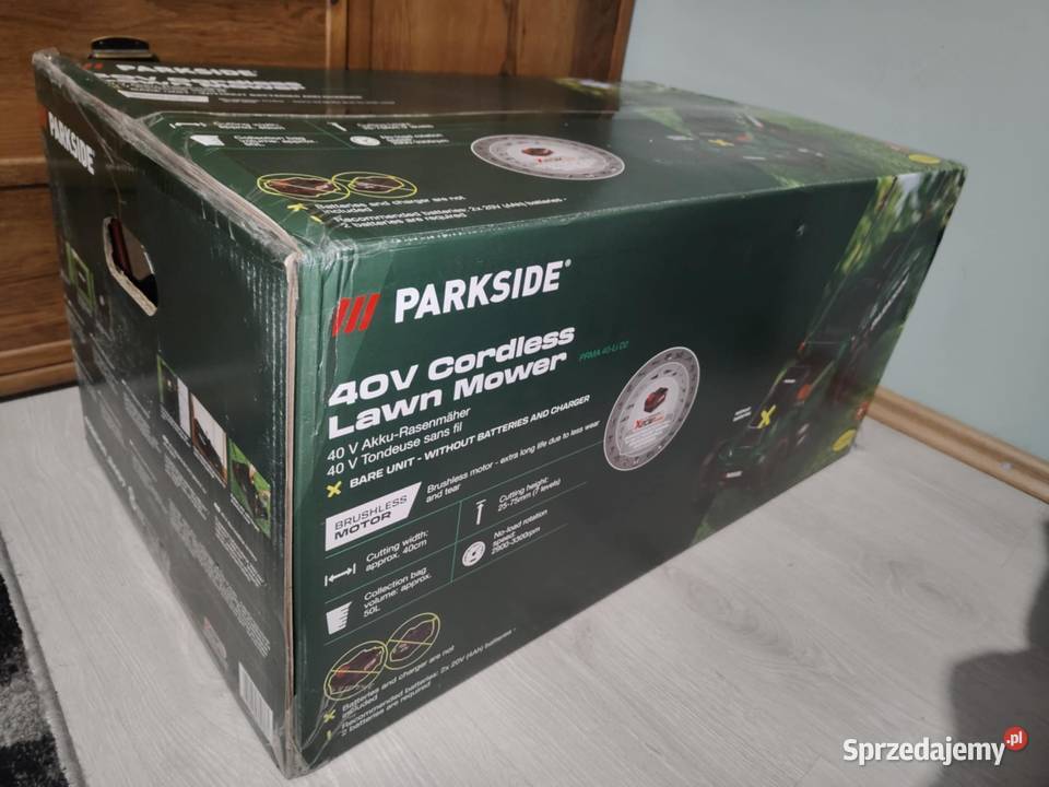 Parkside Akumulatorowa kosiarka 40 V PRMA 40Li mazowieckie Żyrardów