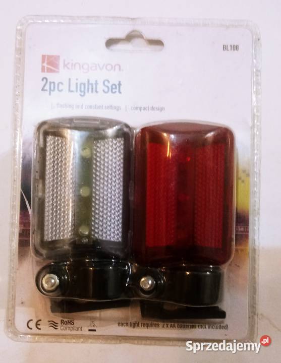 Oświetlenie Rowerowe Lampy na Tył i Przód Rower Sieradz