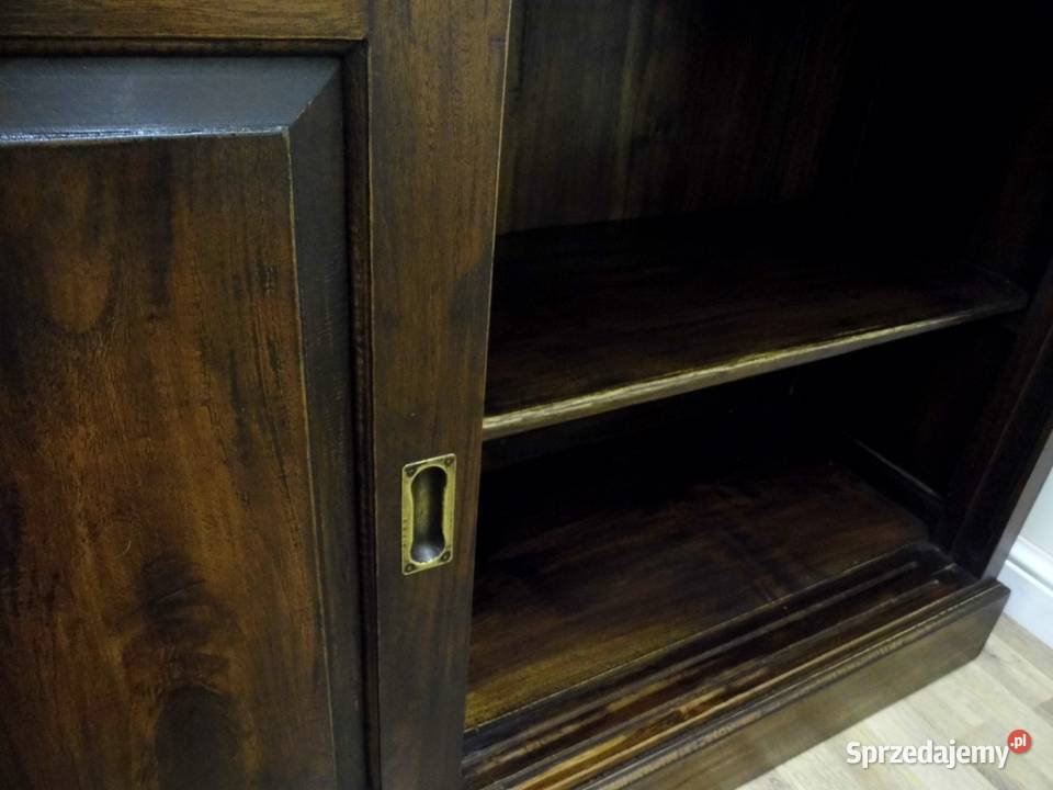 Piękna Unikatowa Biblioteka Witryna Lite Drewno lubuskie Zielona Góra
