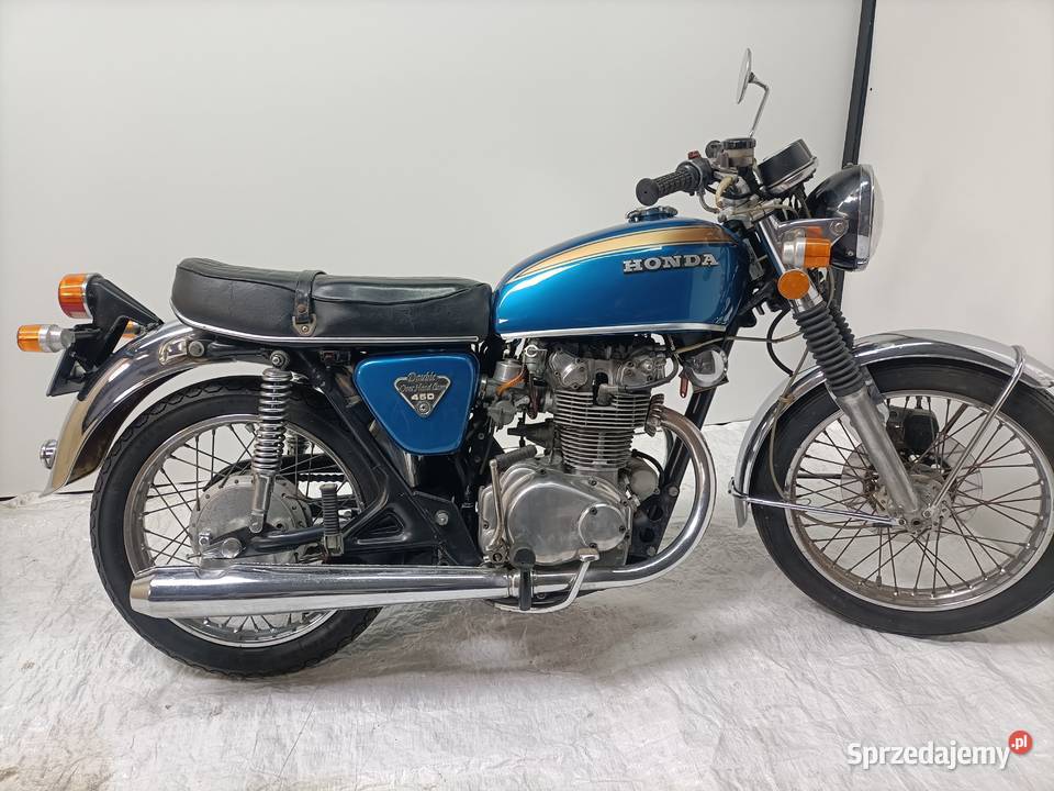 Honda CB 450 Zarejestrowana 1972r Padniewko