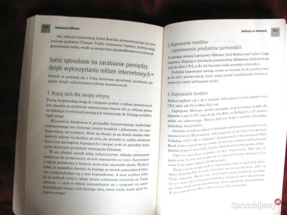 Laptopowy milioner autor Mark Anastasi poradnik