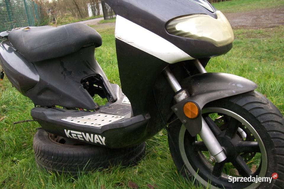 keeway ry8keeway 50karoseria na czesci uszkodzony