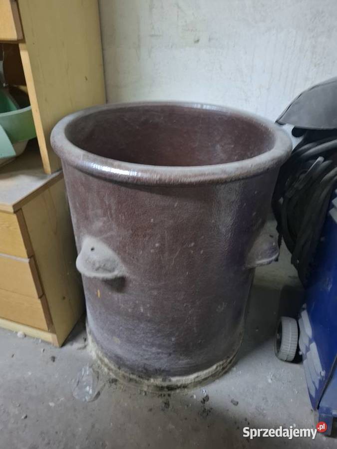 Duza kamionkowa beczka do kiszenia Pruszcz Gdański