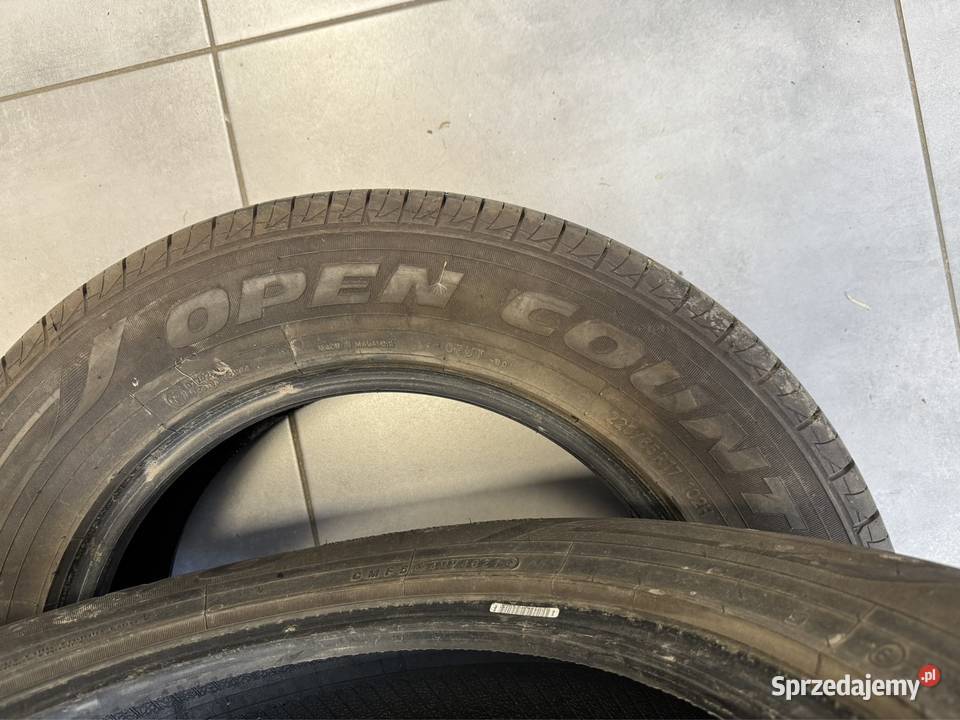 Opony AT Toyo Open r17 22565 2 Samochodowe sprzedam