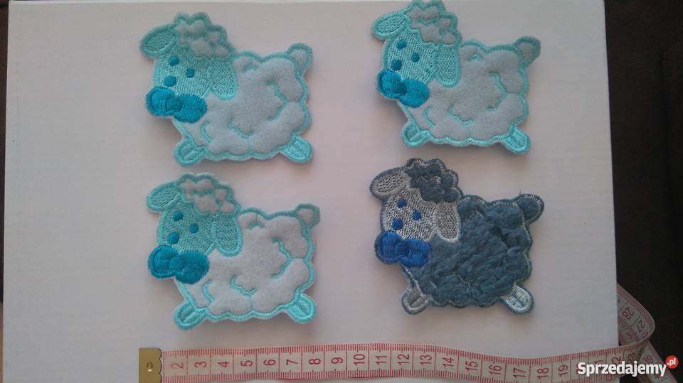 Prasowanka Naszywka Owieczka Owca 4 sztuki mazowieckie Warszawa