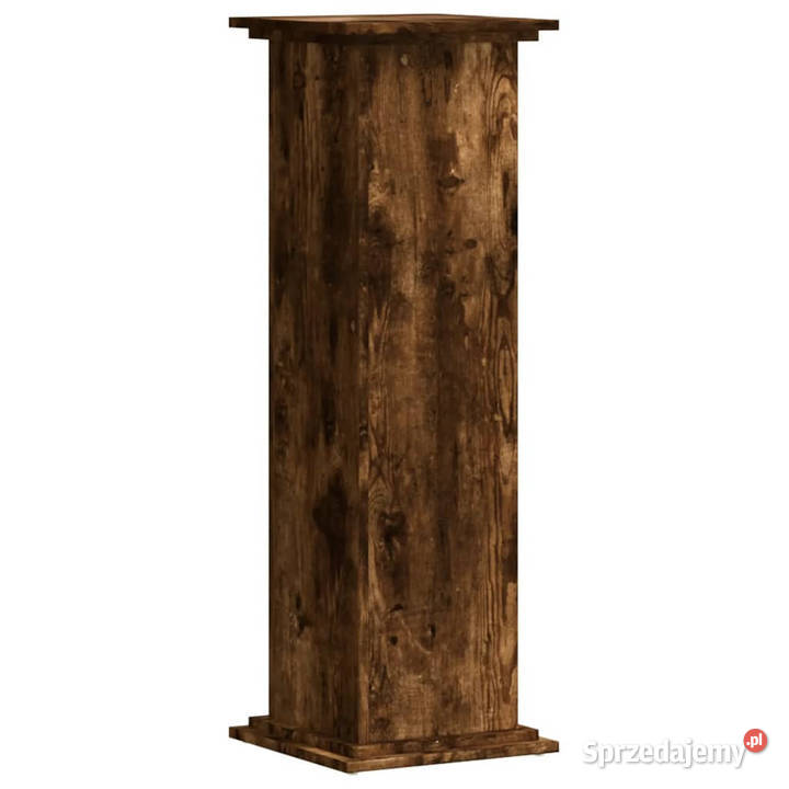 Stojak na rośliny przydymiony dąb 33x33x100 Warszawa
