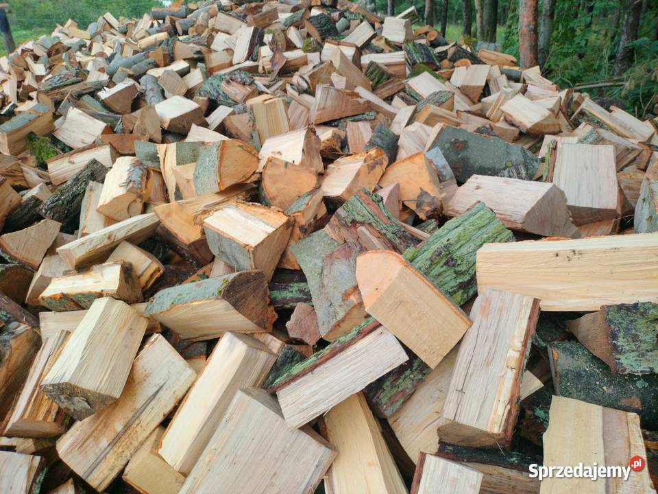 Sezonowane drewno kominkowe opałowe suche twarde Szamotuły