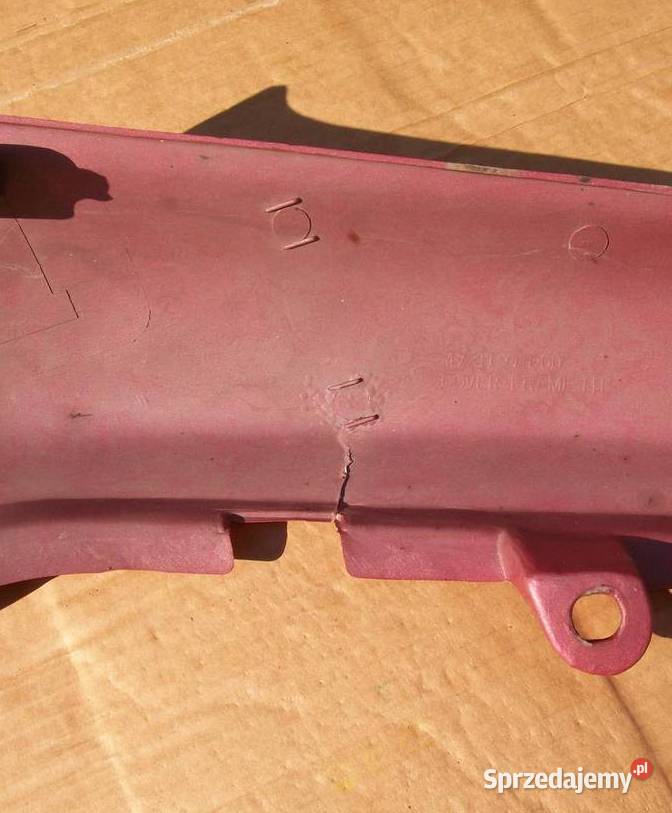 Ogon zadupek owiewka Suzuki GS500 Czerwony lewy Elementy nadwozia Swarzędz