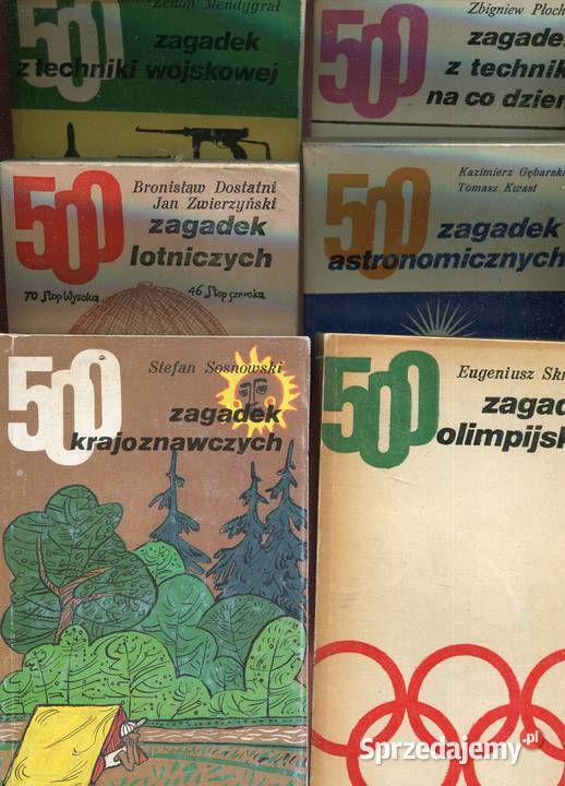 Seria 500 zagadek Zestaw 17 książek Szczecin