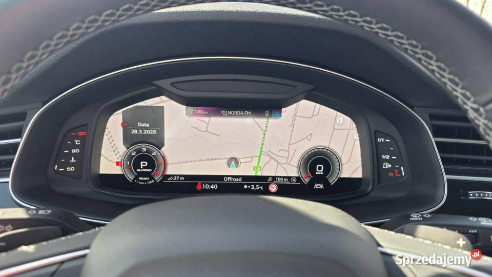 Audi Q7 sline SALON POLSKA dwa lata gwarancji elektrycznie ustawiane fotele Lębork