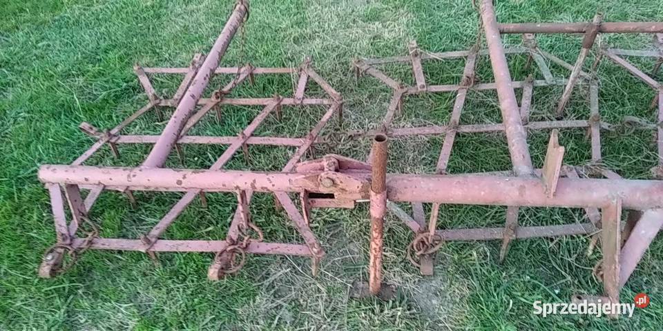 Brony ciągnikowe 4 polowe składane nieuszkodzony Lublin