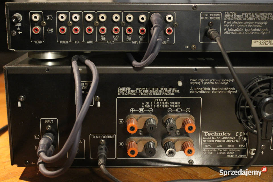 Wzmacniacz mocy Technics SEA900SM2 stereo z