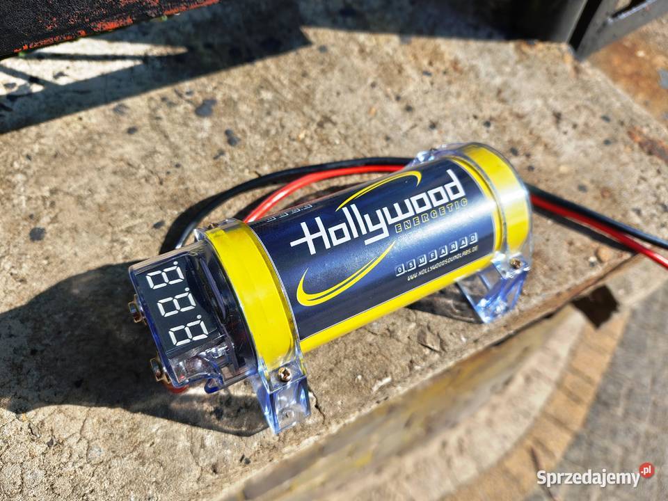Kondensator car audio HOLLYWOOD HCM05F 05Farad śląskie Niegowonice