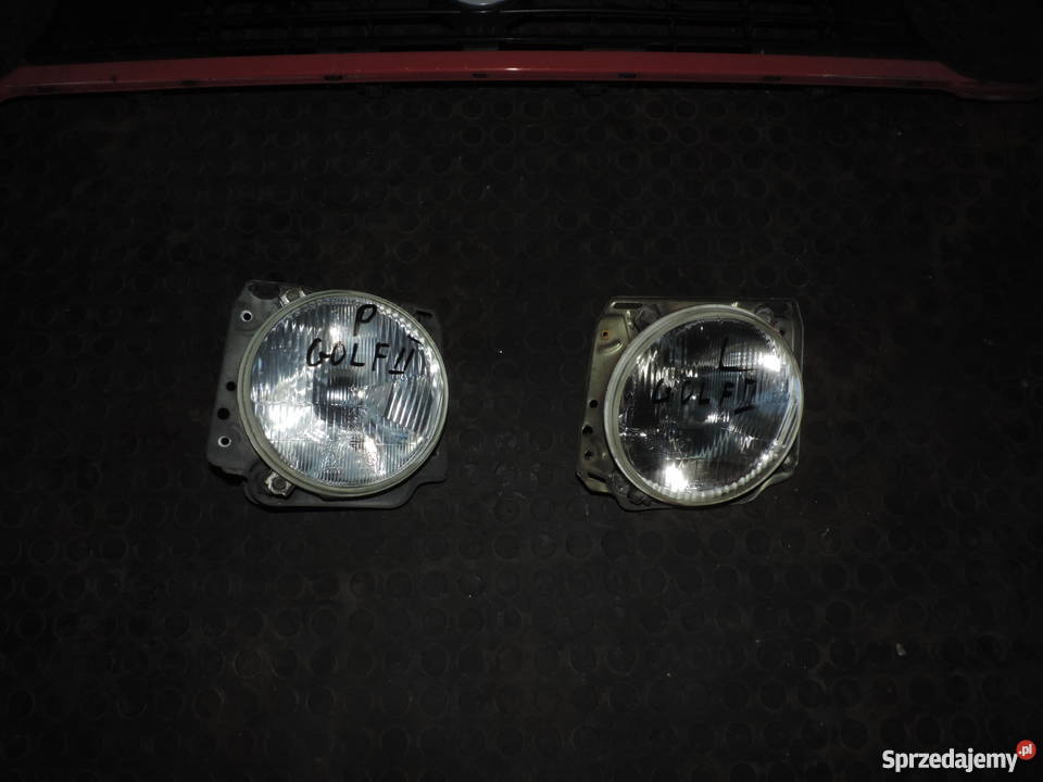 Reflektory Volkswagen Golf II małopolskie Nowy Sącz