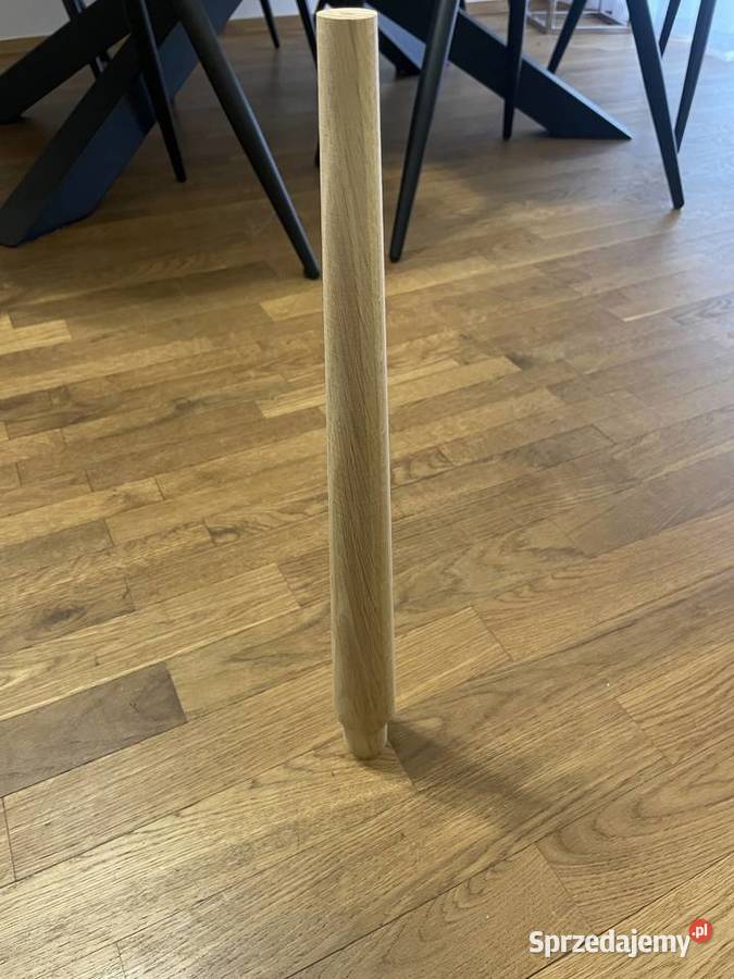 Noga drewniana stożek