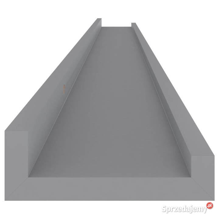 Półki ścienne 2 szare 115x9x3 WM326673 mazowieckie Warszawa