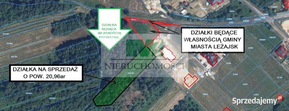 DO SPRZEDAŻY DZIAŁKA W LEŻAJSKU utwardzona Leżajsk sprzedam