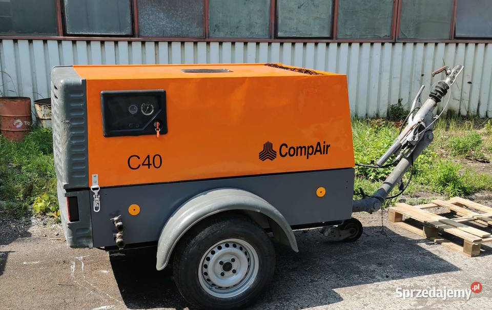 Kompresor śrubowy Spalinowy Compair C40 Kraków