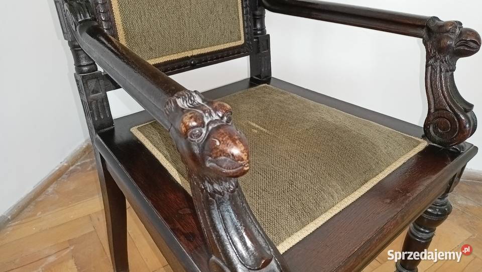 Fotel zdobiony Wrocław
