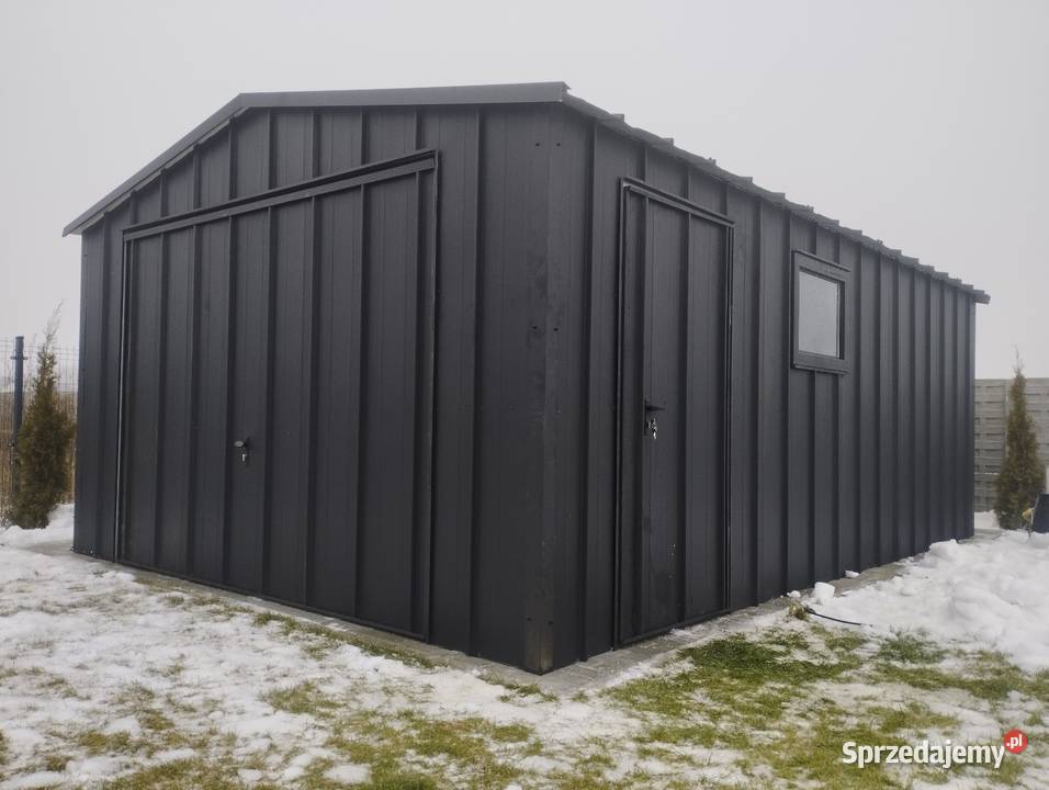 Garaż blaszany na rąbek Lublin