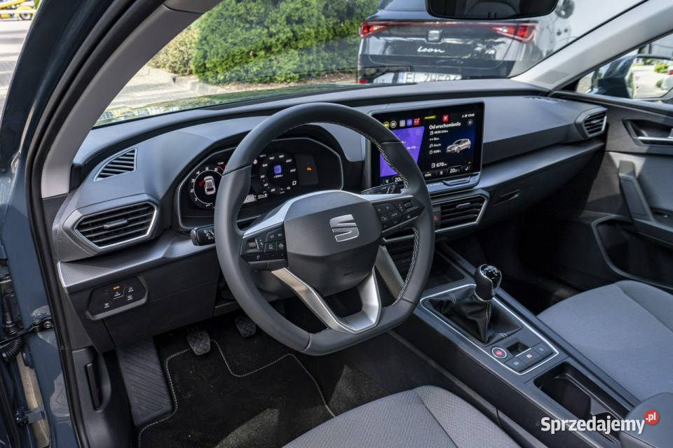 Seat Leon Style 15 TSI 115 Dostępny ręki IV 2020 niebieski Łódź