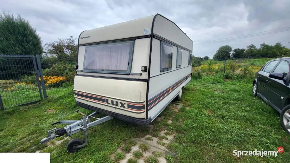 Przyczepa kempingowa Burstner Lux Zarejestrowana warmińsko-mazurskie Olsztyn