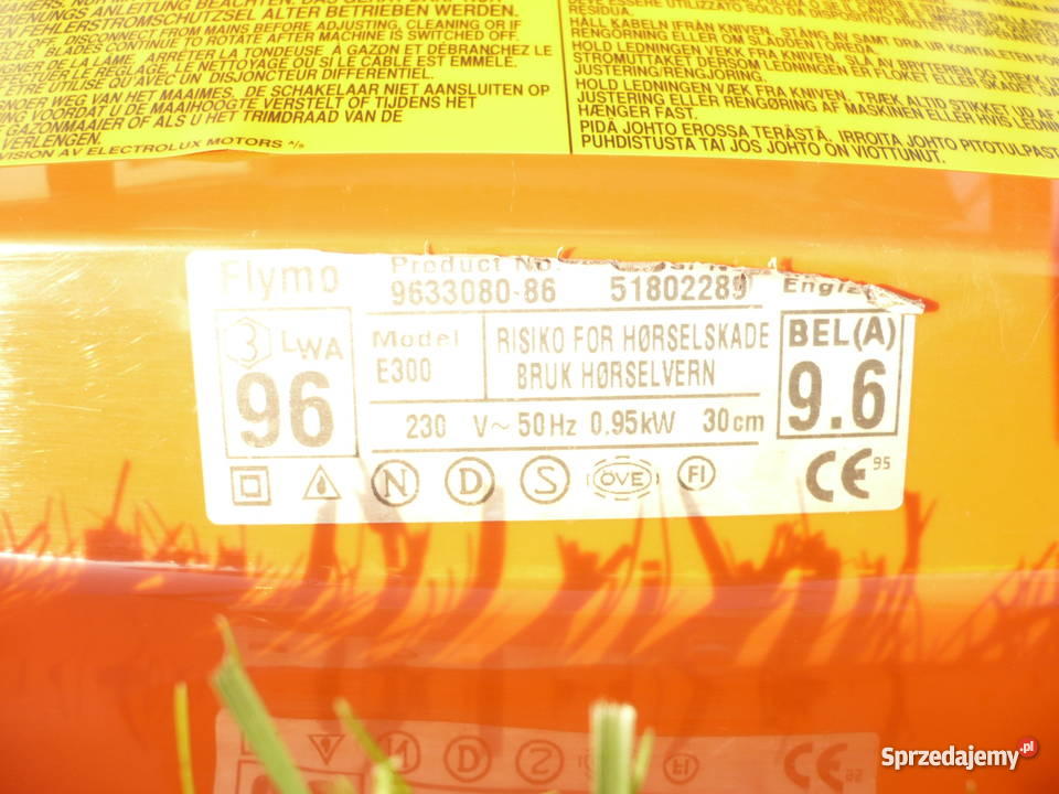 KOSIARKA PODUSZKOWIEC FLYMO Kasinka Mała