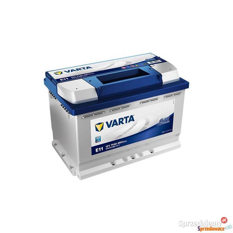 Akumulator Varta Blue Dynamic E11 74Ah 680A EN osobowe Akumulatory