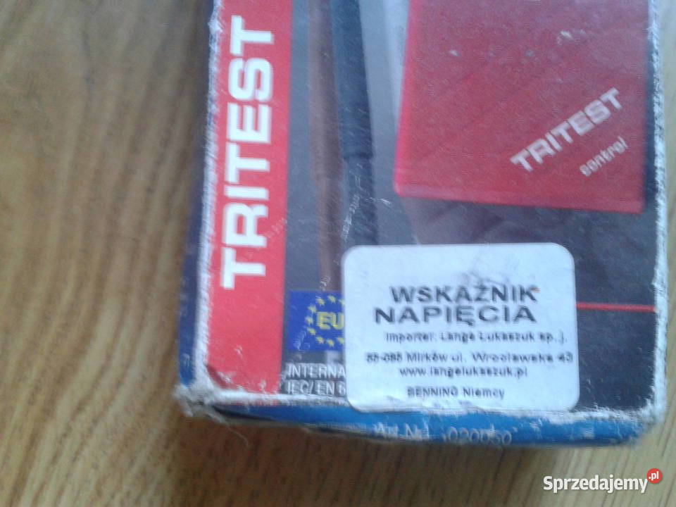 TRITEST Wskaznik napiecia i uzgadniacz faz WNF Kraków