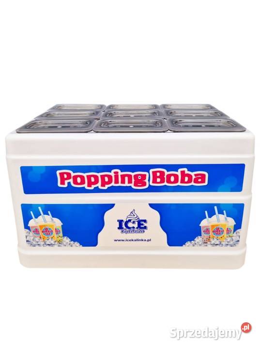 Witryna chłodnicza do kulek Bubble Tea pojemniki Sandomierz