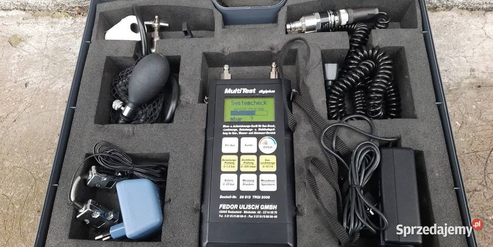 MultiTest digiplus VP 952 manometr do gazu sprzedam