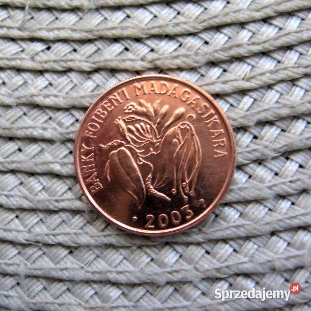 Madagaskar 2 Ariary 2003r wielkopolskie Kalisz