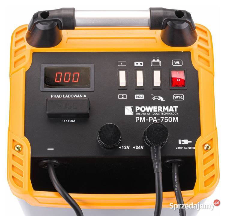 Prostownik AKUMULATOROWY Z Rozruchem 600A 1224V Siedlce