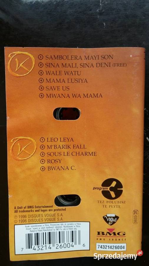 Kaseta magnetofonowa Khadja Nin Sambolera