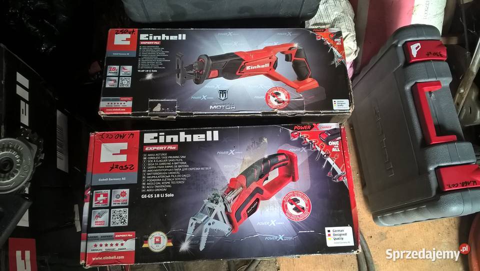 piły szablaste akumulatorowe Einhell sprzedam