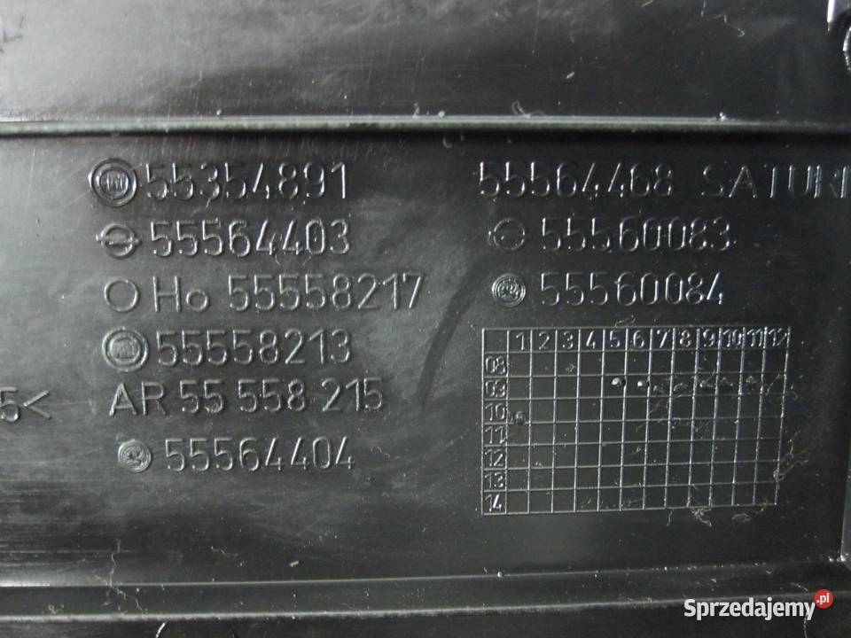 ASTRA 16 16V osłona cewki silnika 55564405 Osłony silnika