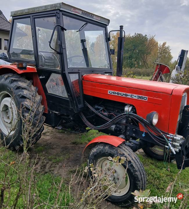 Ciągnik Ursus C360 z hydrauliką i wózkiem lubelskie Krasnystaw