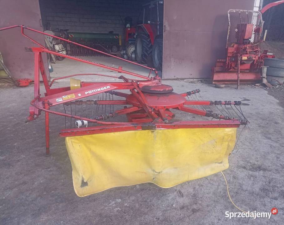 Zgrabiarka karuzelowa Pottinger 301 małopolskie Pisarzowa