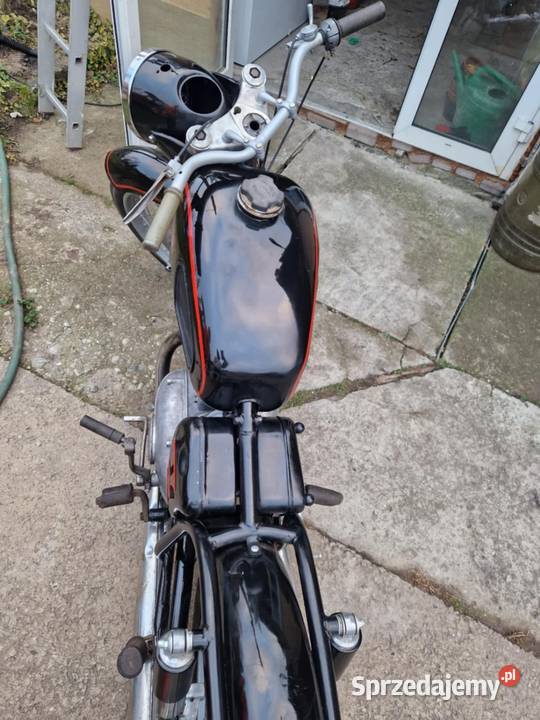 Motocykl panonia z 60 lat z koszem 250cm3 Pozostałe zachodniopomorskie Szczecinek