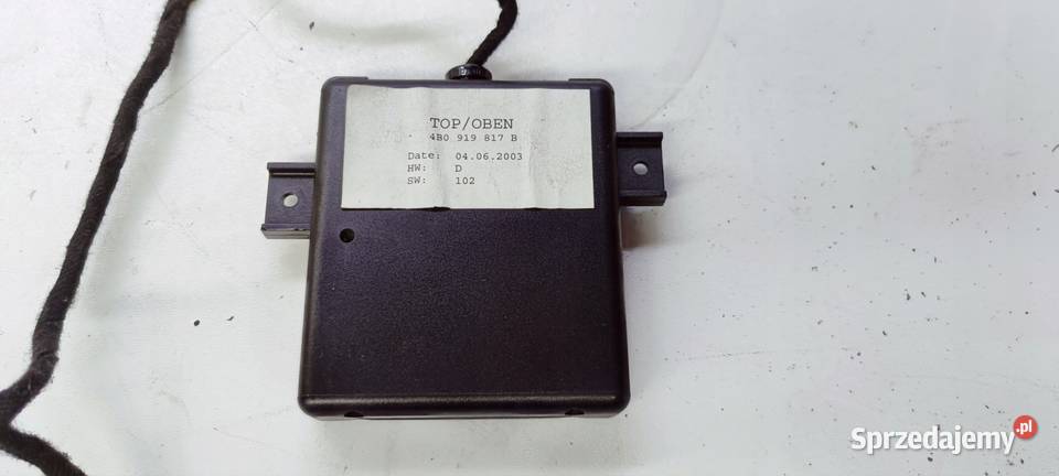 CZYTNIK KART CHIP AUDI LOGBOOK 4B0919817B Przystajń sprzedam