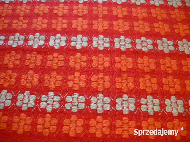 Obrus czerwony czerwony Myszków sprzedam