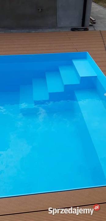 Ogrodowy basen z polipropylenu FLORES 11x4x15m Baseny