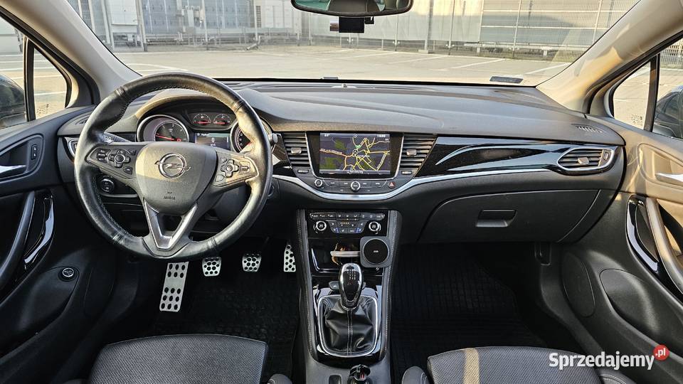 Opel Astra K Biturbo wersja Elite szafirowy dolnośląskie Jelenia Góra