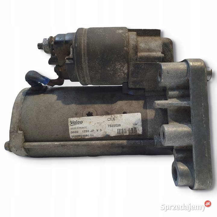 ROZRUSZNIK Peugeot 508 16 HDI 9662854180 osobowe Układ elektryczny silnika Chełm